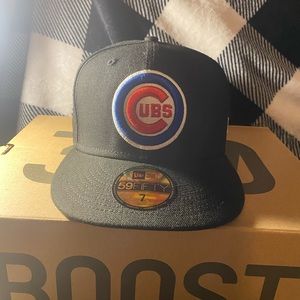 Hat Heaven Chicago Cubs Black New Era 59fifty Fitted!